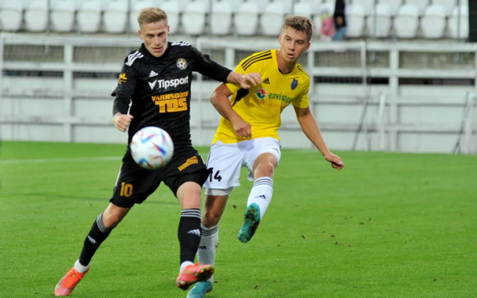 Jihlava prohrála s Varnsdorfem 2:1 a propadá se do středu tabulky