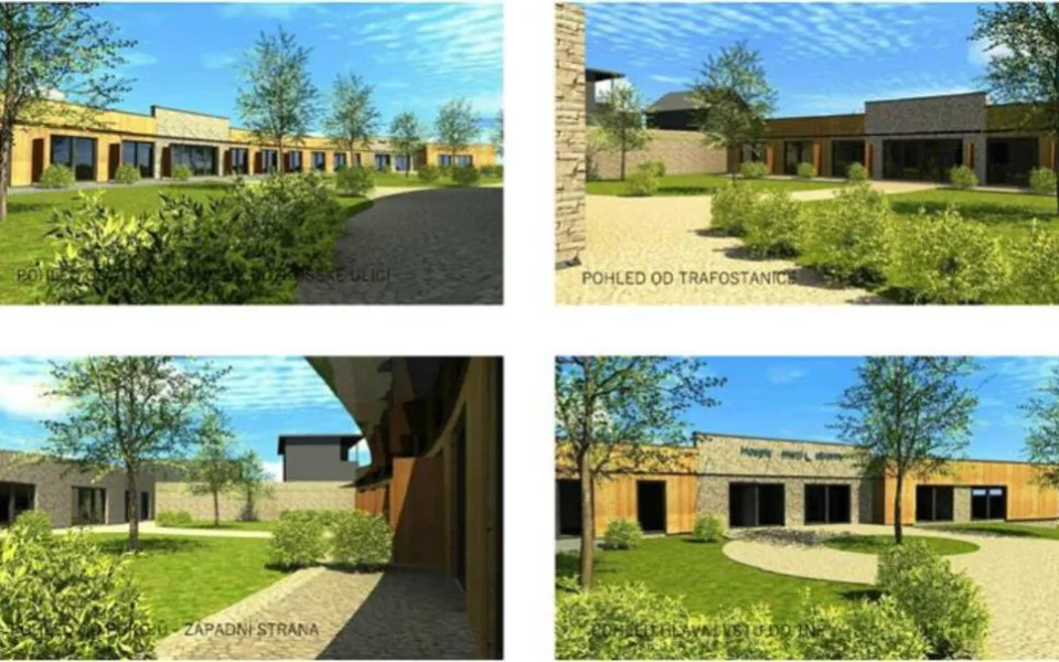 Budoucí podoba kamenného hospice v Havlíčkově Brodě (vizualizace)