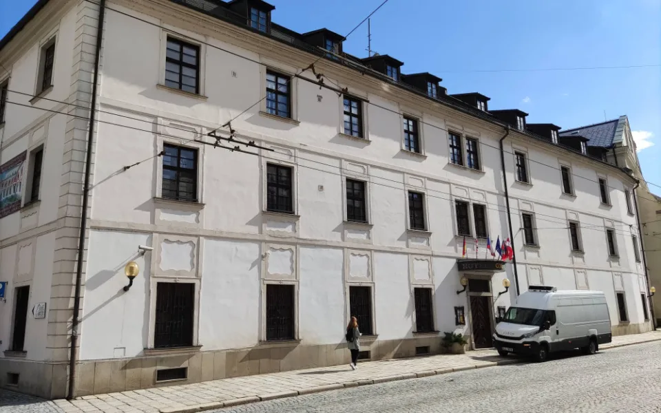 Jihlavský Hotel Gustav Mahler se dnes uzavřel. Z technických a provozních důvodů, řekla zaměstnankyně