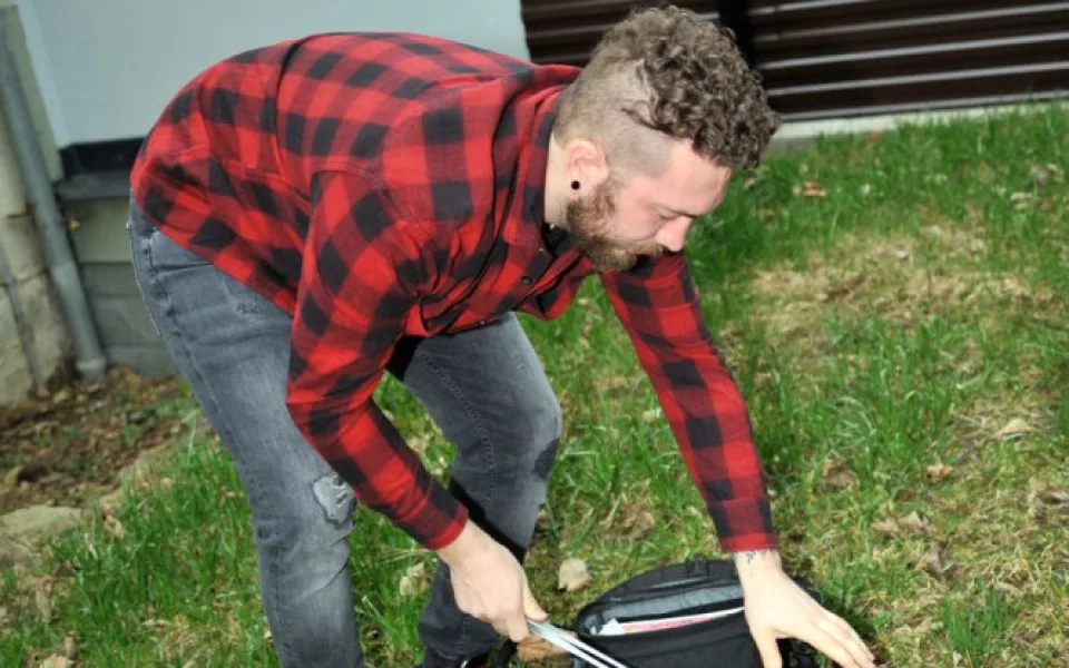 Bezpečná likvidace použitých injekčních stříkaček