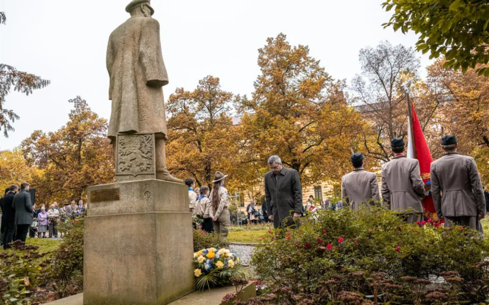 Přeji naději a sílu. Jihlava si připomněla 104. výročí založení Československa