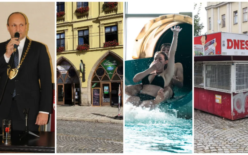 ŘÍJEN 2022: Nový primátor Ryška, restaurace a Vodní ráj v ohrožení, konec trafiky v Jihlavě