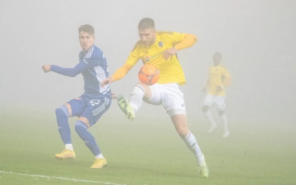 Tříbodové loučení s podzimem. Vysočina si ze zamlžené Olomouce přivezla cennou výhru 2:1 
