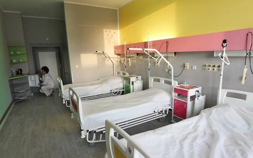 Ilustrační foto, opravený pokoj na gynekologicko - porodnickém oddělení