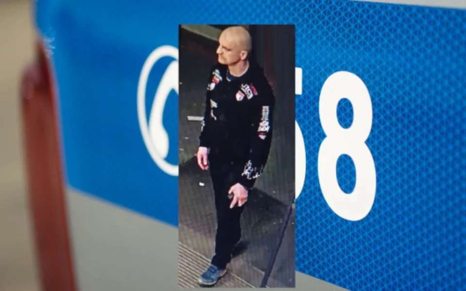 Muž, kterého hledá policie.