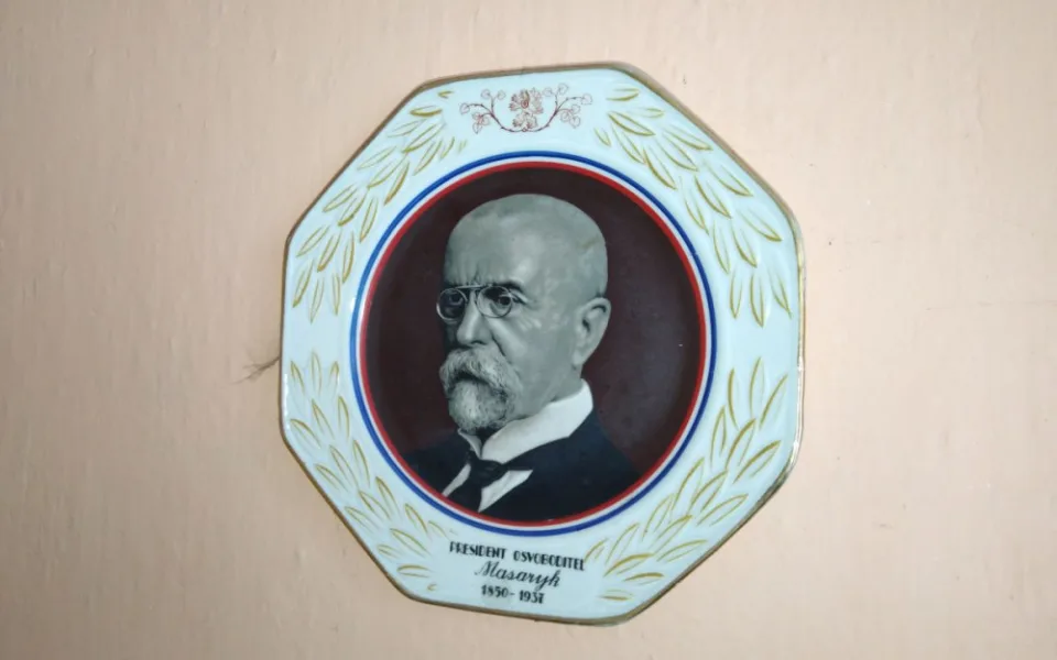 Detail z opuštěného domu na Vysočině