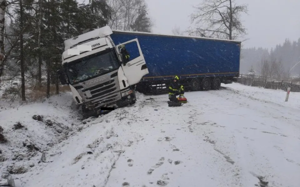 Dopravní nehoda u obce Údavy 