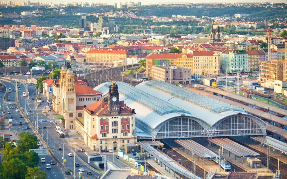 Rekonstrukce zastřešení haly žst. Praha hl. n., fáze II. Foto: David Jančík © Ministerstvo dopravy