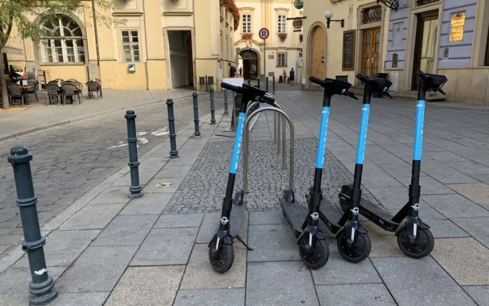 Na Vysočině podle záchranářů přibývají úrazy jezdců na elektrokoloběžkách