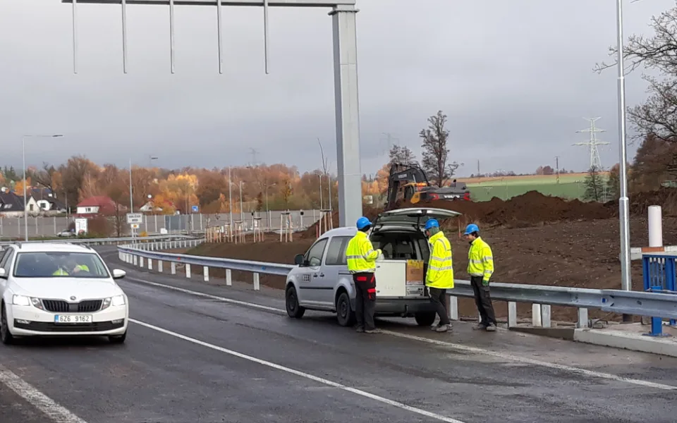 Den D se blíží. Na novém obchvatu Havlíčkova Brodu už brzy projedou první řidiči