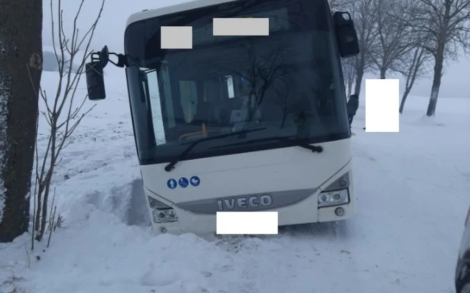 Autobus na Žďársku, který nemohl vyjet
