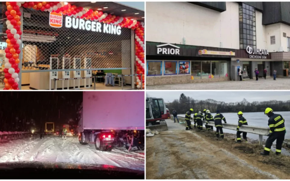PROSINEC NA DRBNĚ: Problémy v Burger Kingu, dohoda s Priorem, vánoční kalamita a rychlá povodeň