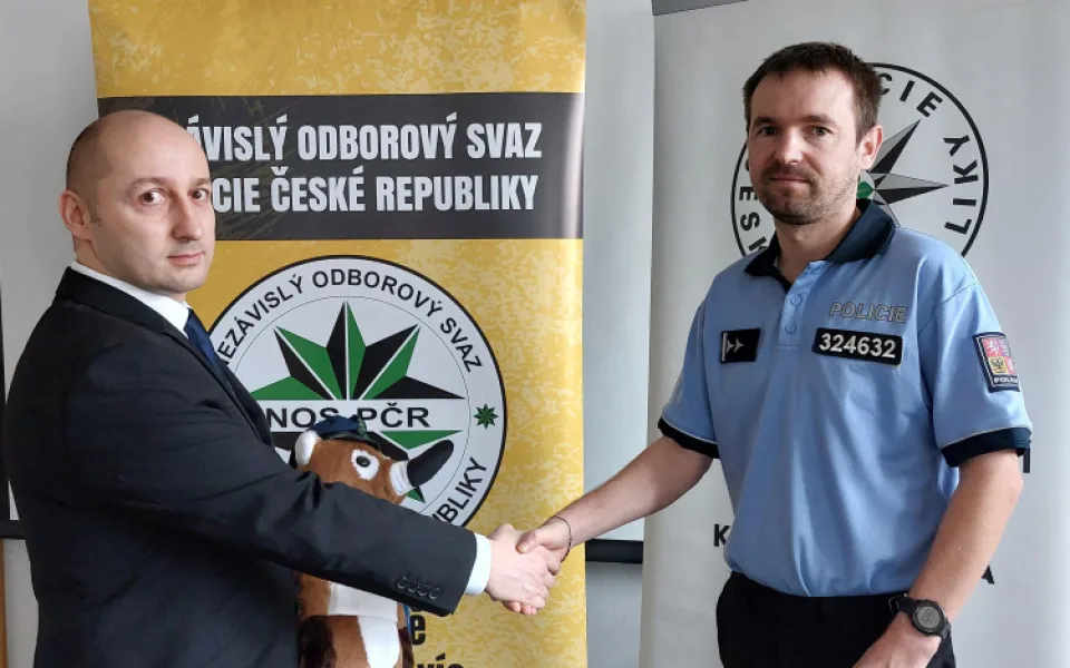 Zleva: Adam Wastl a Lukáš Zíta