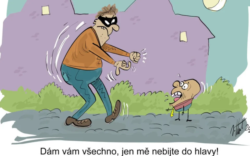 Březnová dávka vtipů od kreslíře Jana Tatarky