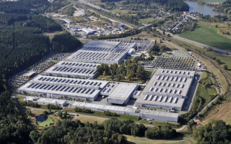Průmyslová zóna v Jihlavě. Foto: Bosch Powertrain