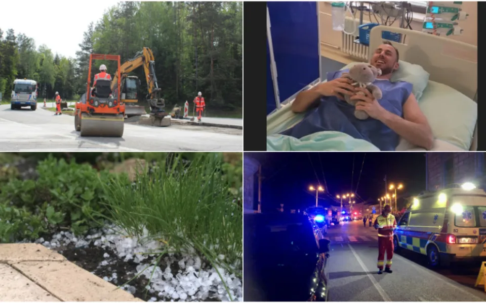KVĚTEN NA DRBNĚ: Stavba kruháče, kroupy na Jihlavsku, nemocný lékař z Polné, cvičení IZS v Cityparku