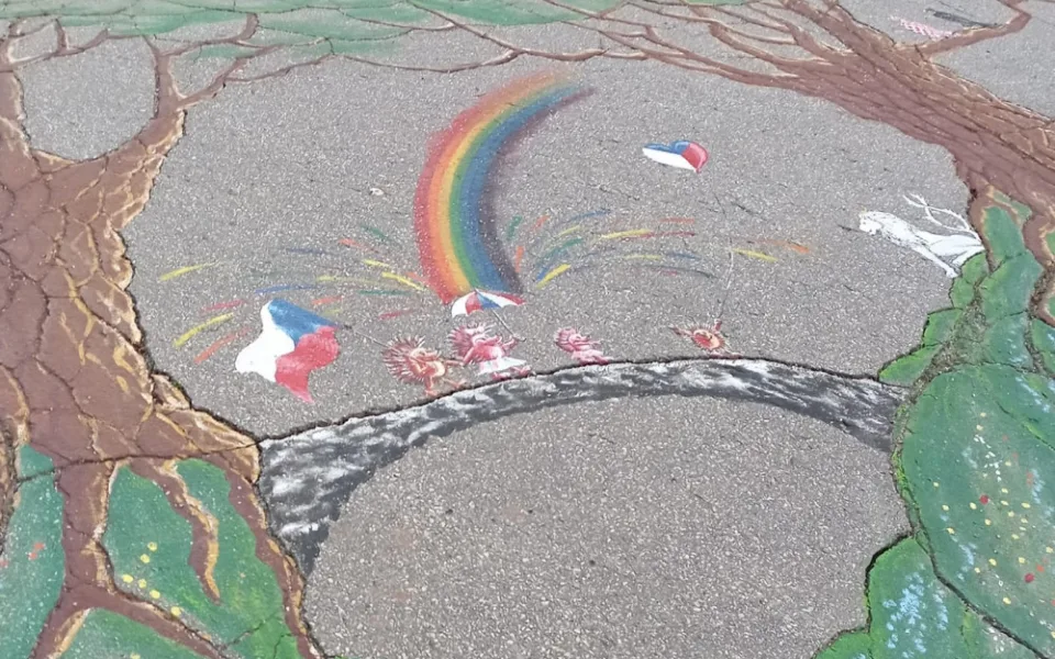 Od roztomilých ježků ke kritice EU a LGBT. Nestrpíme nenávistné, politické nebo urážlivé kresby, říká město a malby odstraňuje