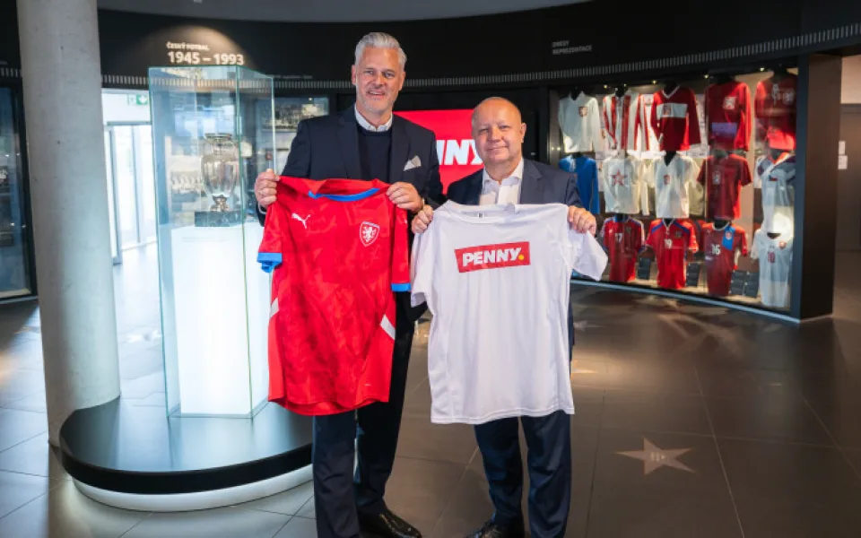 Penny je novým generálním partnerem české fotbalové reprezentace
