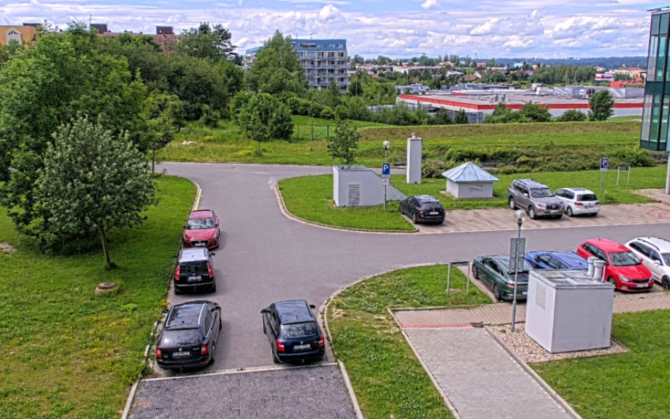 Téměř 200 aut se vejde na nové parkoviště u jihlvaské nemocnice. Stavba začne za pár dní. Foto: poskytla Nemocnice Jihlava