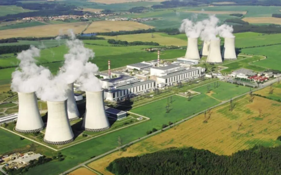 Jaderná elektrárna Dukovany. Foto: poskytl ČEZ, a. s.