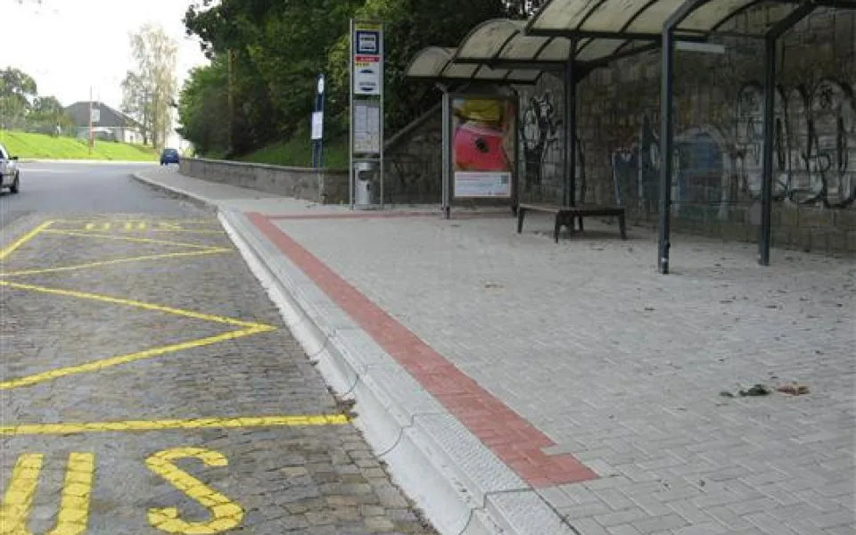 Zastávka Brněnský kopec. Foto: poskytlo Město Jihlava
