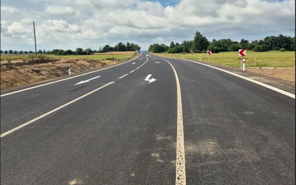 Modernizace silnice na Třebíčsku je zčásti hotová. Druhou etapu zahájí úplná uzavírka