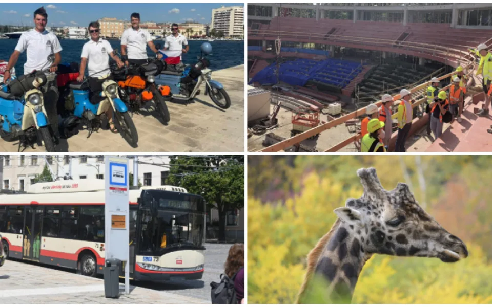 ČERVENEC NA DRBNĚ: K Jadranu na pionýrech, rok od stavby arény, hrdina z trolejbusu, úhyn žirafy v zoo