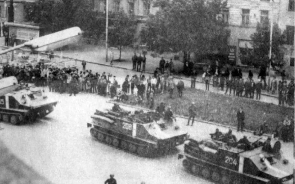 Úmrtí muže z Popic, vzkazy okupantům i utajený rozhlas. Zavzpomínejte na srpen 1968 v Jihlavě