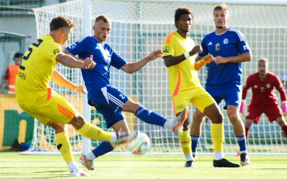 Jihlavští fotbalisté se na Vysočinu vrací s prázdnou. Na Prostějov nestačili