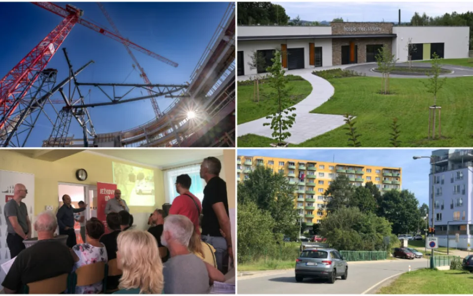 SRPEN NA DRBNĚ: Střecha na HMA, nový hospic na Vysočině, emotivní debata o parkování, měřiče rychlosti