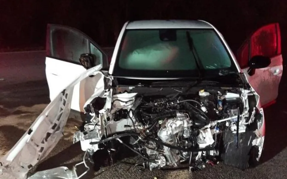 Střet dvou automobilů na Třebíčsku si vyžádal jedno zranění.