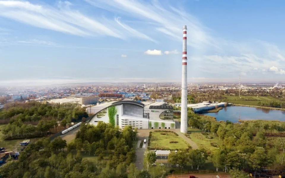 Spalovna v Českých Budějovicích. Foto: Se svolením ZEVO Vráto