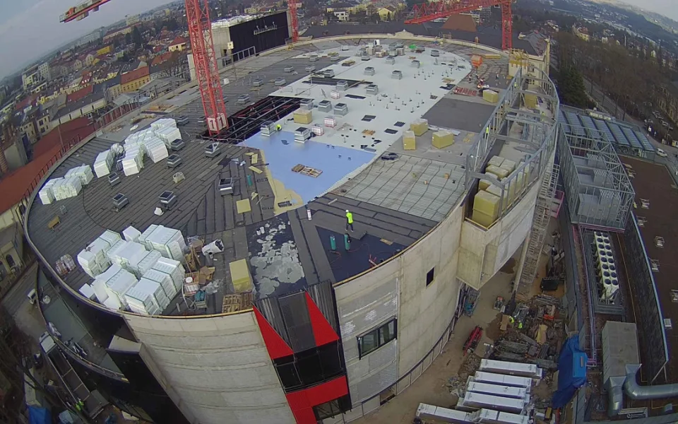 Horácká multifunkční aréna patří mezi neprestižnější projekty v zemi, rozhodla organizace Czech design. Foto: Horácká aréna/facebook
