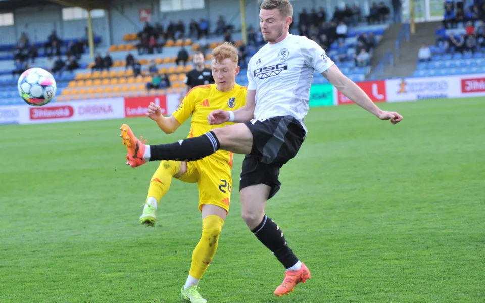 Fotbalisté Vysočiny obstáli i proti lídrovi soutěže, se Zlínem remizovali 1:1 a jsou desátí