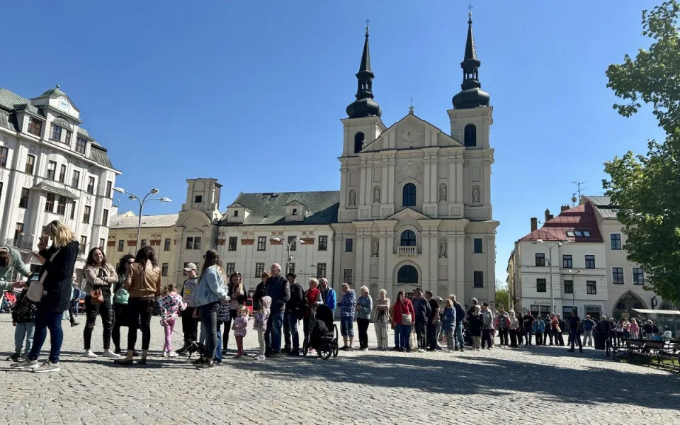 O kontrolu znamének byl v Jihlavě zájem. Hodinu a půl ve frontě, řekl první čekající