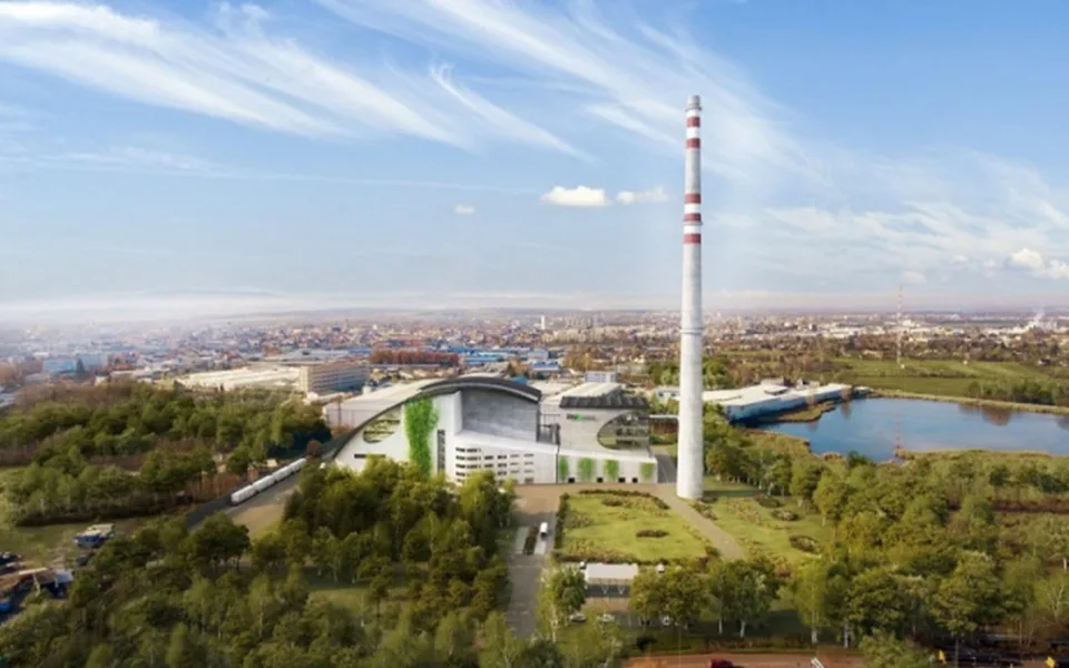 Spalovna v Českých Budějovicích. Foto: Se svolením ZEVO Vráto