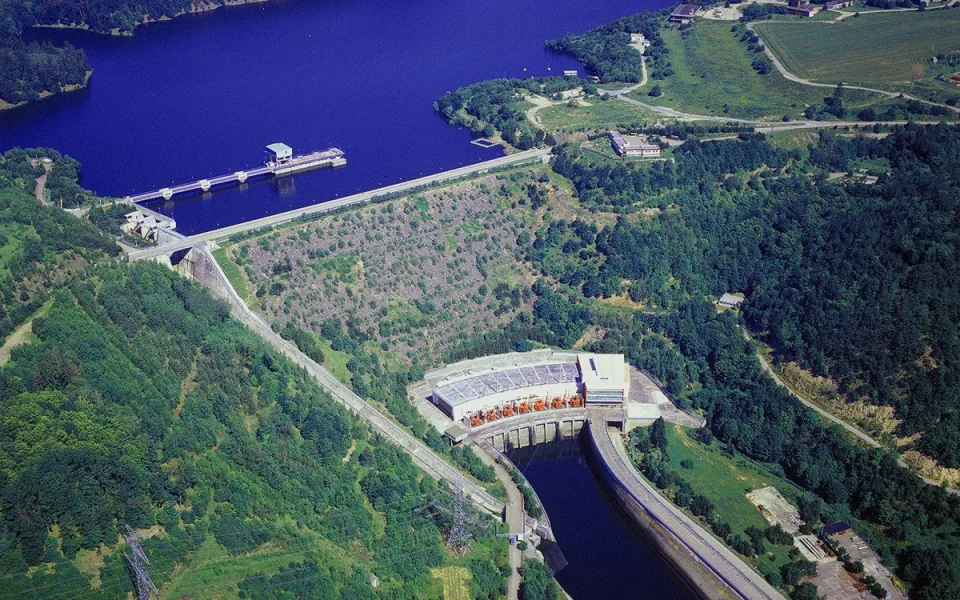 Přečerpávací elektrárna v Dalešicích potřebuje obnovu. Vyjde na 113 milionů. Foto: Se svolením ČEZ