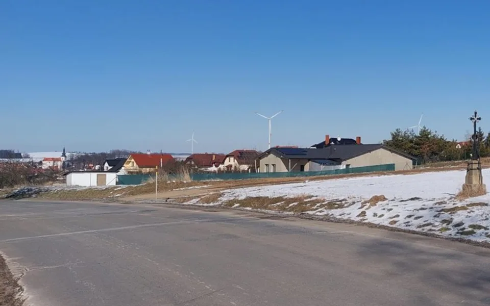 Vizualizace větrných elektráren u Polné. Vizualizace: Se svolením Města Polná