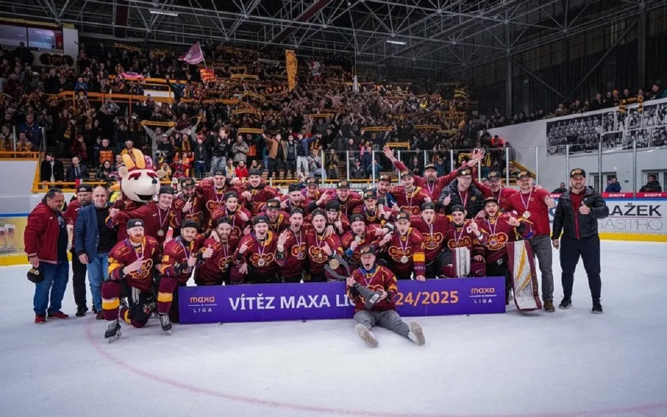 HC Dukla Jihlava získala prvoligový titul. Foto: Se svolením HC Dukla Jihlava