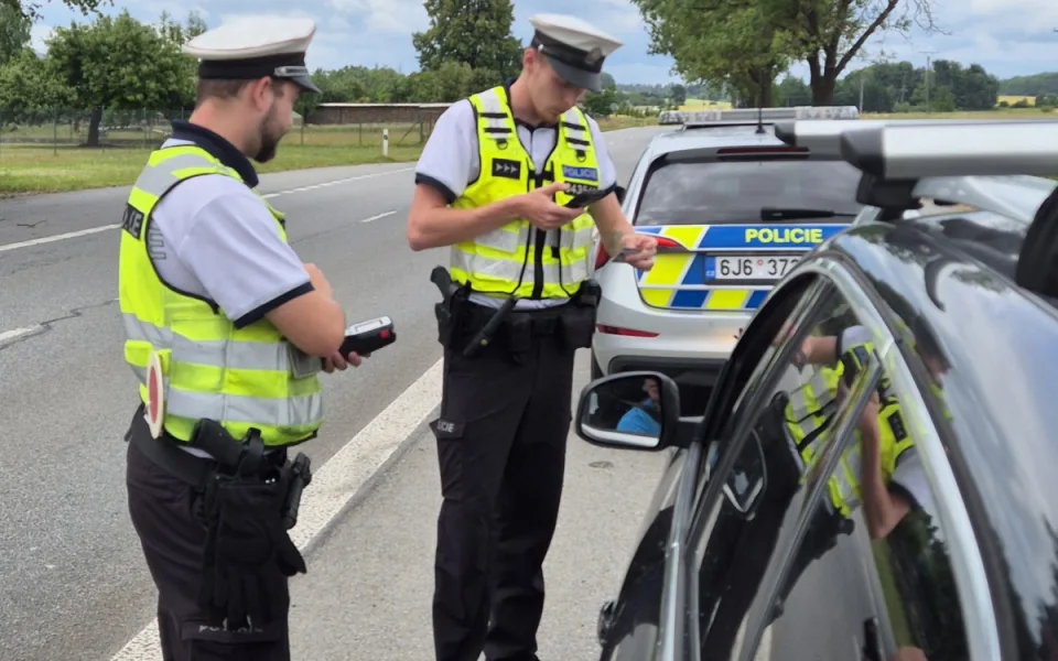 Policisté na Vysočině o víkendu odhalili osm řidičů pod vlivem alkoholu. Foto: Se svolením Policie ČR
