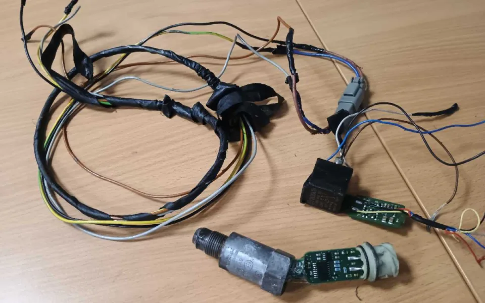 Policisté dál kontrolují kamiony, dvakrát už padla kauce dvě stě tisíc korun. Foto: Se svolením Policie ČR