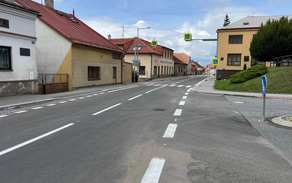 Konec omezení. Auta se zítra vrátí na silnici mezi Ždírcem a Vojnovým Městcem. Foto: Se svolením ŘSD