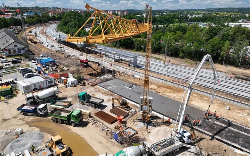Mapa: Z Jihlavy se díky vysokorychlostním vlakům stane hlavní dopravní uzel. Foto: Se svolením města Jihlava