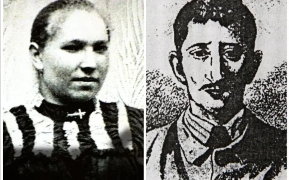 Anežka Hrůzová (ačkoliv se její fotografie zřejmě nedochovala) a Leopold Hilsner