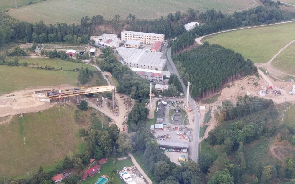 FOTO: Obchvaty zrychlují dopravu a mění krajinu u Brtnice, Rytířska i u Jihlavy. Foto: Se svolením Josefa "Joe" Vochyána