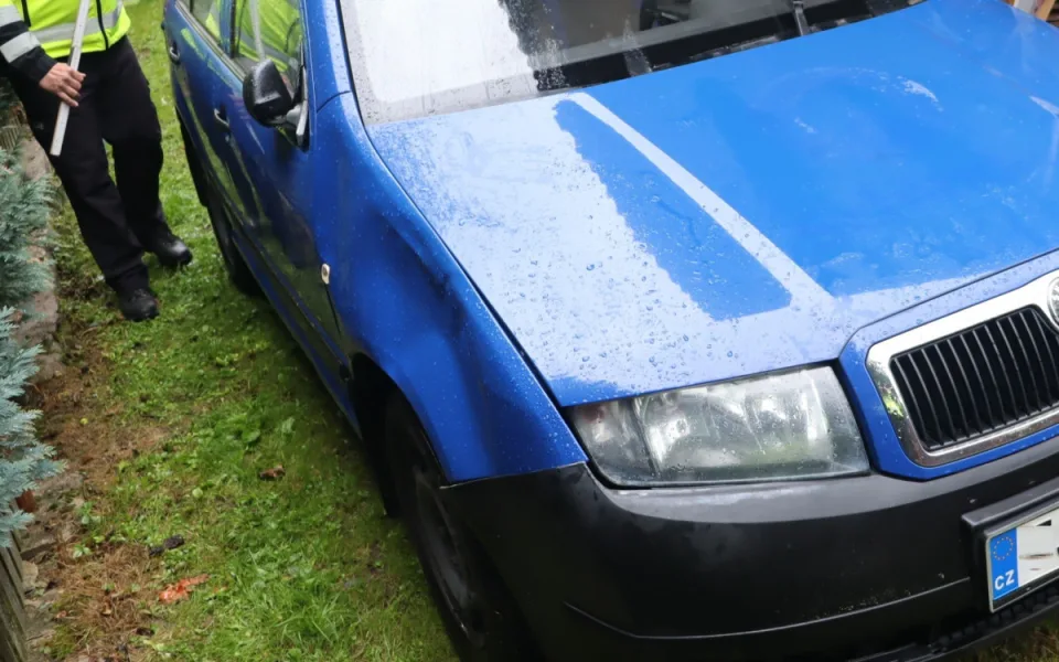 Třiasedmdesátiletý řidič odjel z místa, kde srazil ženu, ta byla těžce zraněná. Foto: Se svolením Policie ČR