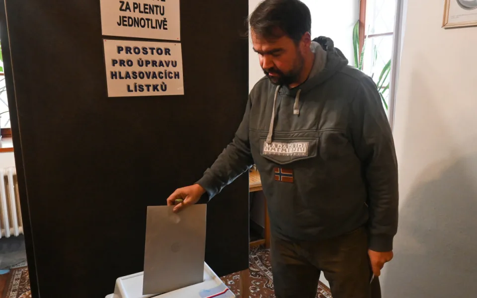 VIDEO: Myslím, že občanskodemoktratická strana bude zničená, řekl volič v Jihlavě