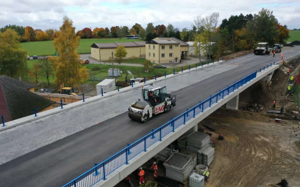Přestavěný most v Habrech na Havlíčkobrodsku bude průjezdný od soboty