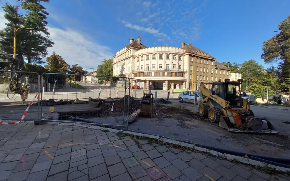 Další uzavírka blízko centra. Fritzova ulice bude u městského nádraží zcela uzavřená