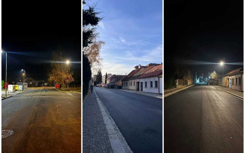 Opravy ulice v Třešti jsou hotové. Do dvou týdnů začne sloužit i nové parkoviště
